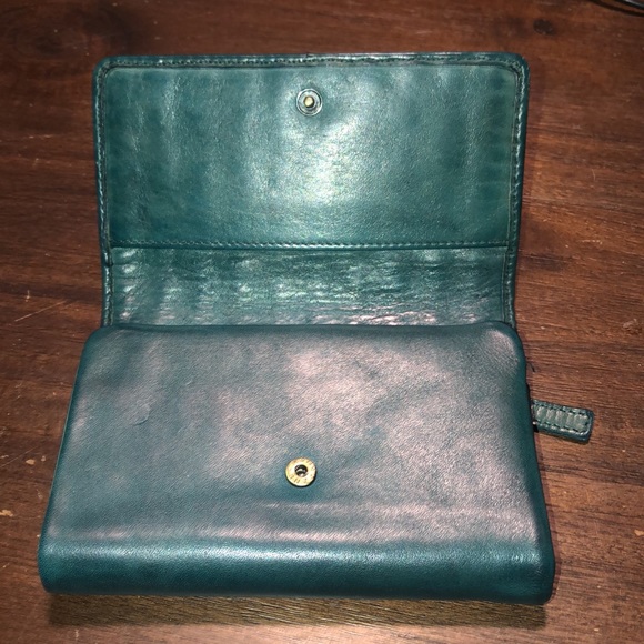 Blue green wallet - Picture 2 of 4